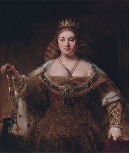 Juno door Rembrandt van Rijn
